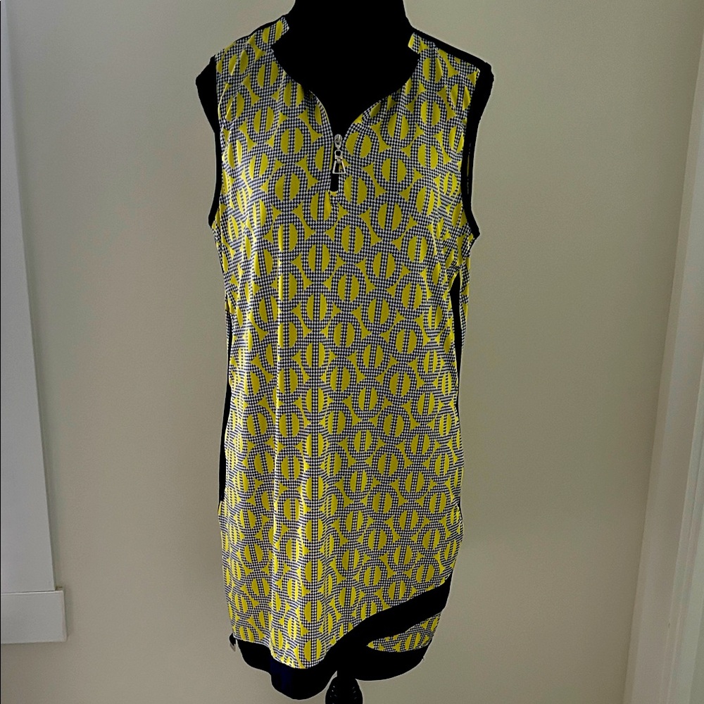 Dex Sleeveless Mini Golf Dress with Shorts Size XL